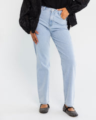 STRAIGHT DENIM PANT-ICED