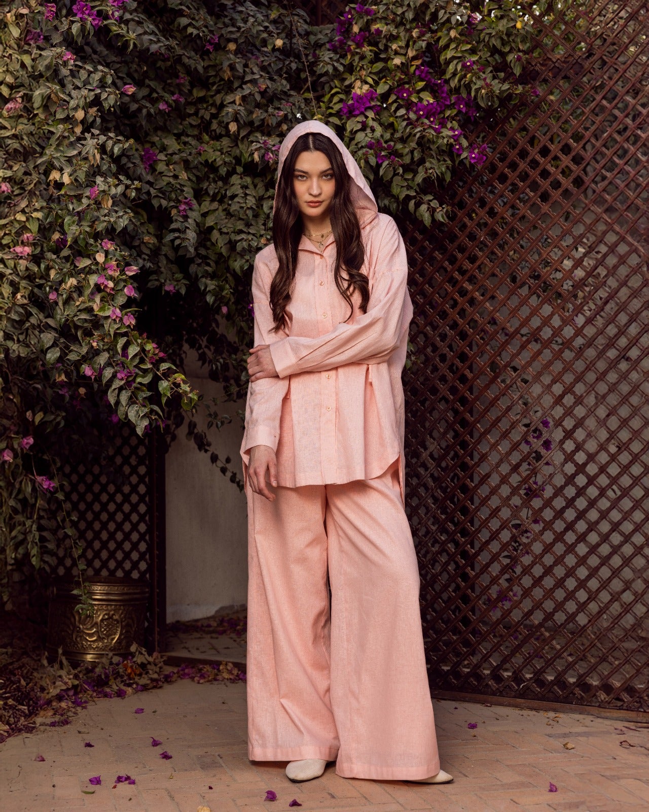 STRAIGHT LINEN PANTS-SIMON