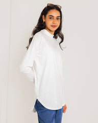 COTTON BASIC T-SHIRT-WHITE