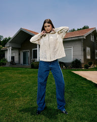 EMBRODIERY JACKET-BEIGE
