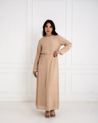 CHIFFON PLISSE DRESS-PAIGE