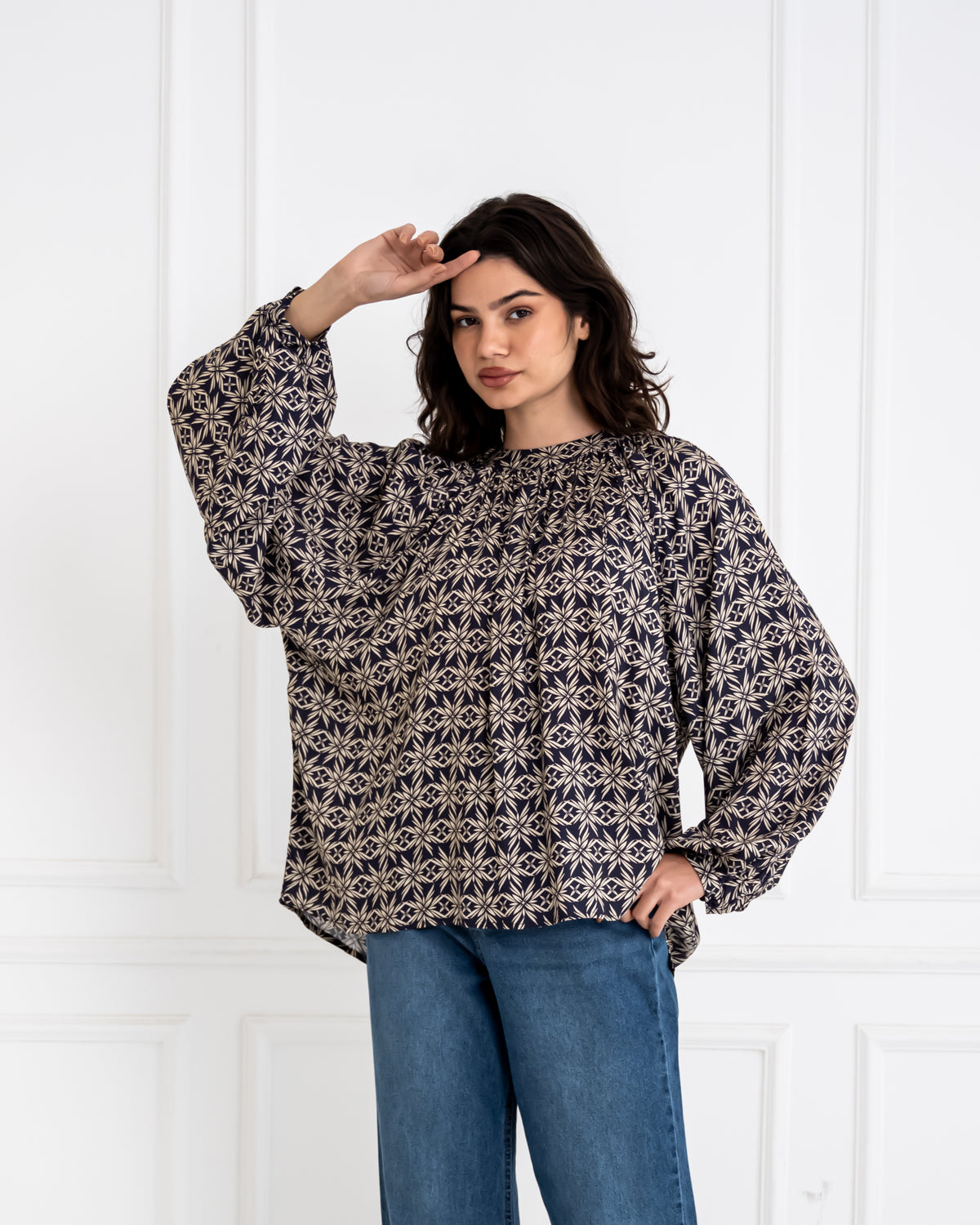Printed cotton Blouse