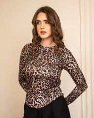 Tiger Top-BROWN