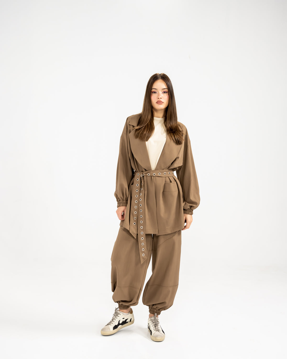 SWEATPANTS-BROWN