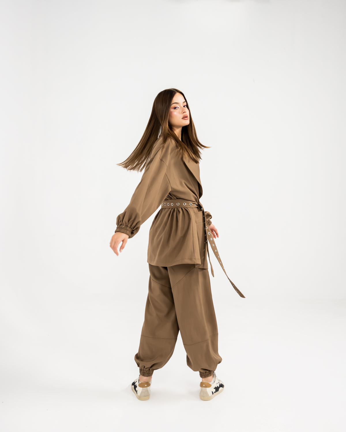 SWEATPANTS-BROWN