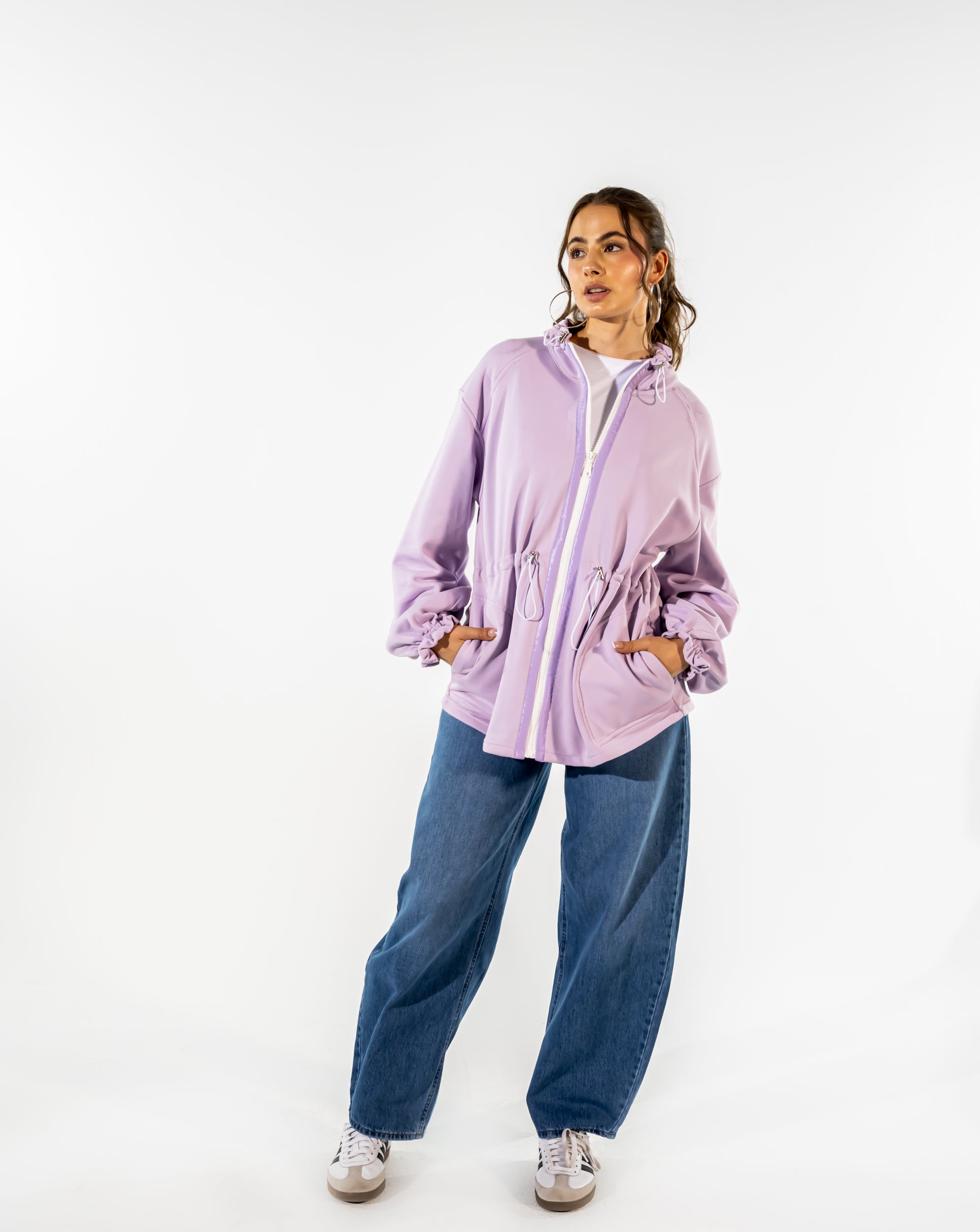 LONG SWEATSHIRT-LILAC