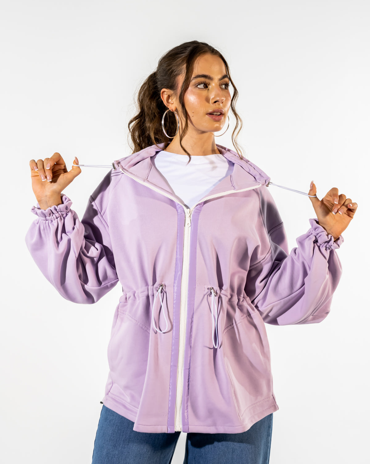 LONG SWEATSHIRT-LILAC