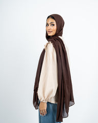 MODAL SCARF -BROWN