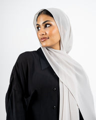 CHIFFON SCARF -SILVER