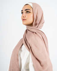 MODAL SCARF -NUDE