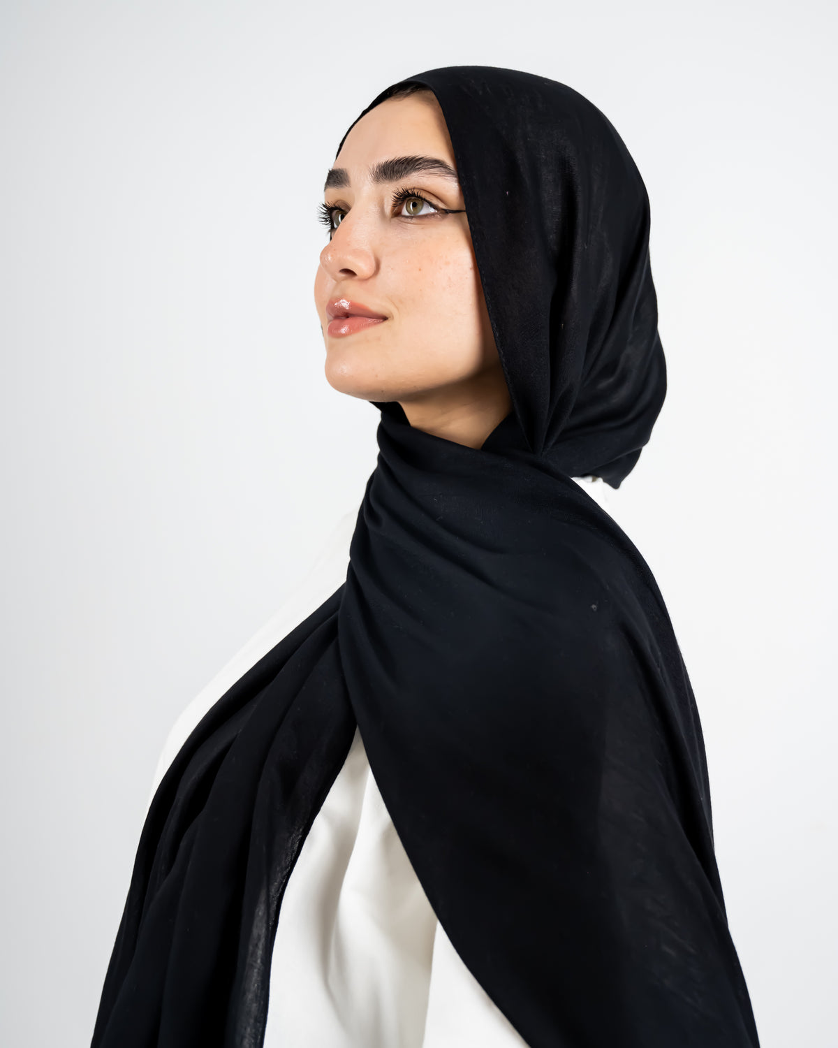 MODAL SCARF -BLACK