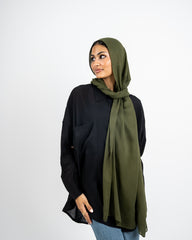 MODAL SCARF -OLIVE