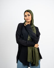 MODAL SCARF -OLIVE