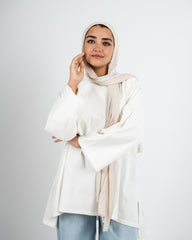 KLEENEX ELEGANT SCARF -BEIGE