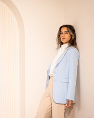 FORMAL BLAZER-BABY BLUE