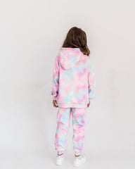 Tye dye sweatshirt-pink