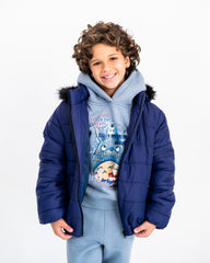 HOODED PUFFER JACKET