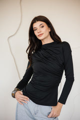 Drapped top