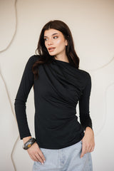 Drapped top