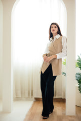WRAPPED LONG VEST