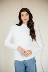 Drapped top