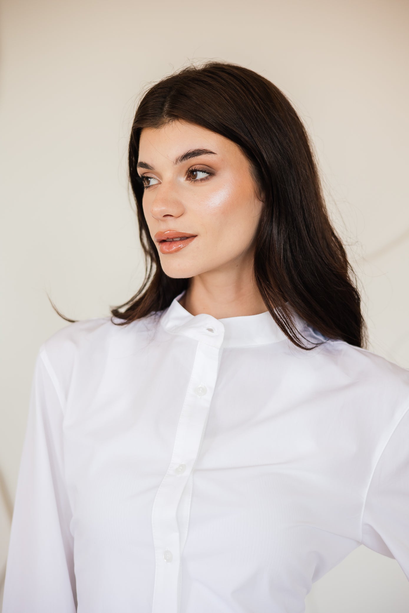 FITTED POPLIN SHIRT