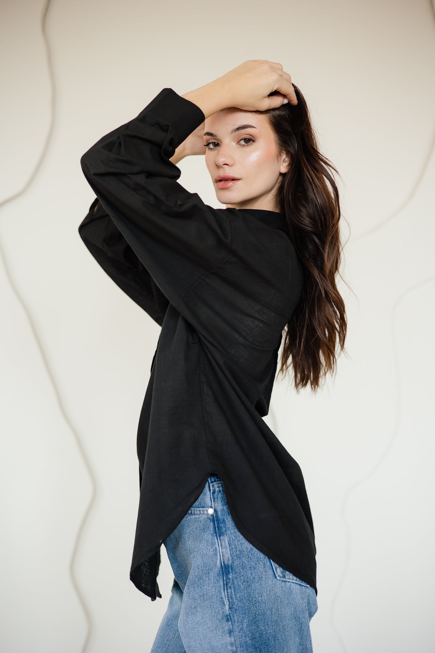 FITTED POPLIN SHIRT