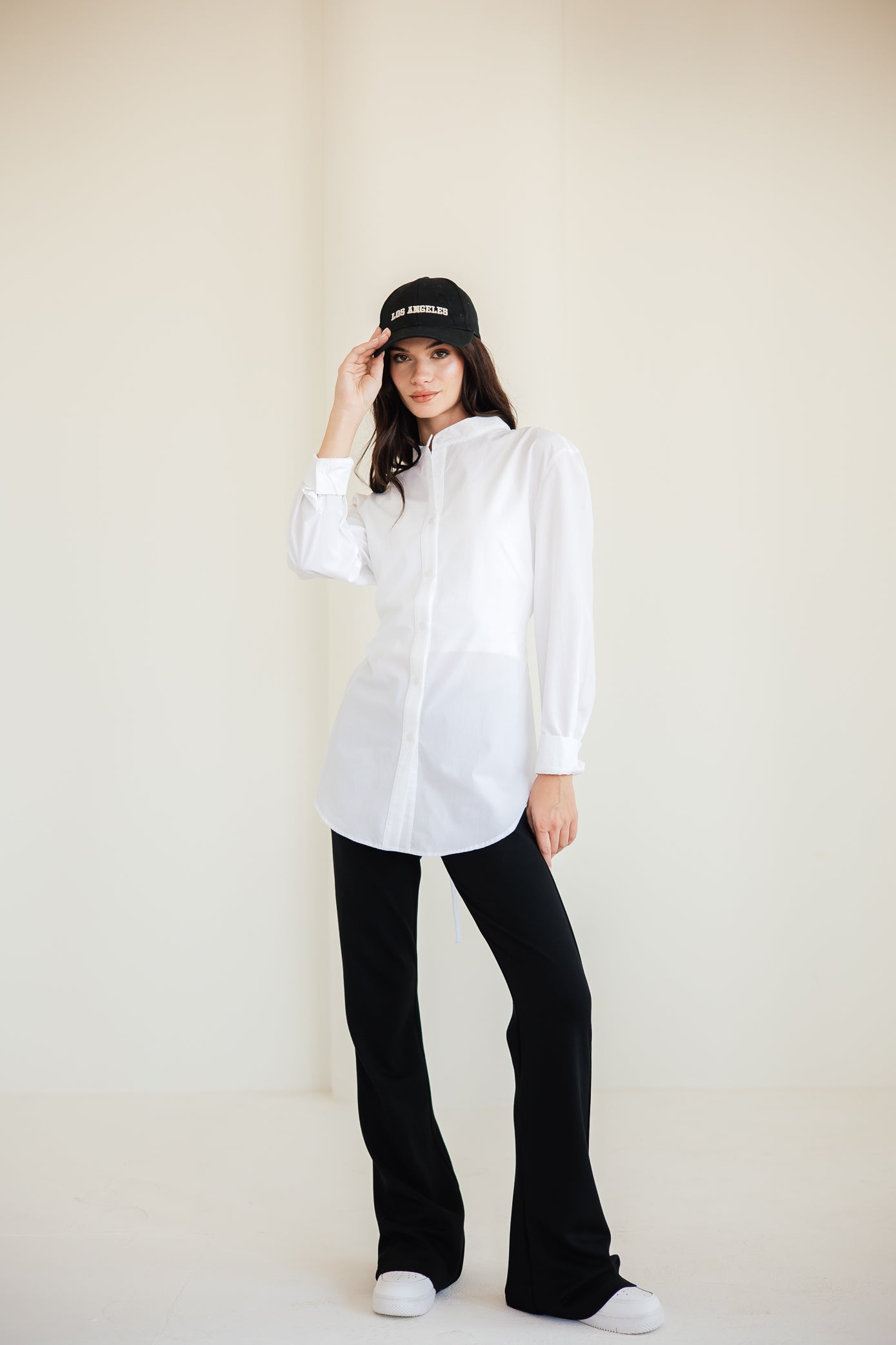 FITTED POPLIN SHIRT