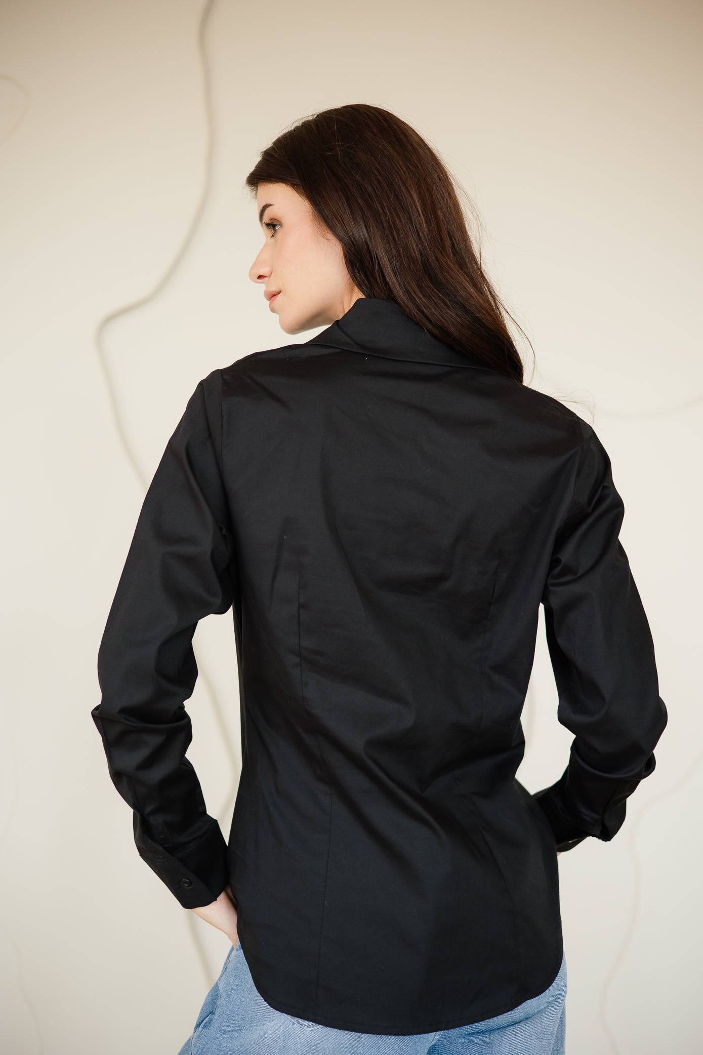 FITTED POPLIN SHIRT