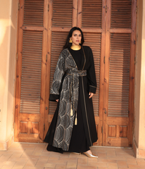 TURATH KAFTAN-BLACK