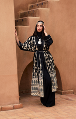 LAYAL KAFTAN-BLACK