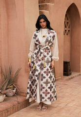 MARRAKESH ABAYA-BEIGE