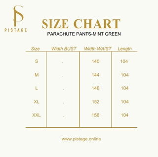 PARACHUTE PANTS-MINT GREEN
