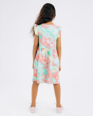 TYE DYE COTTON DRESS