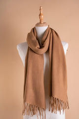 PLAIN WOOL SCARF-HAVAN