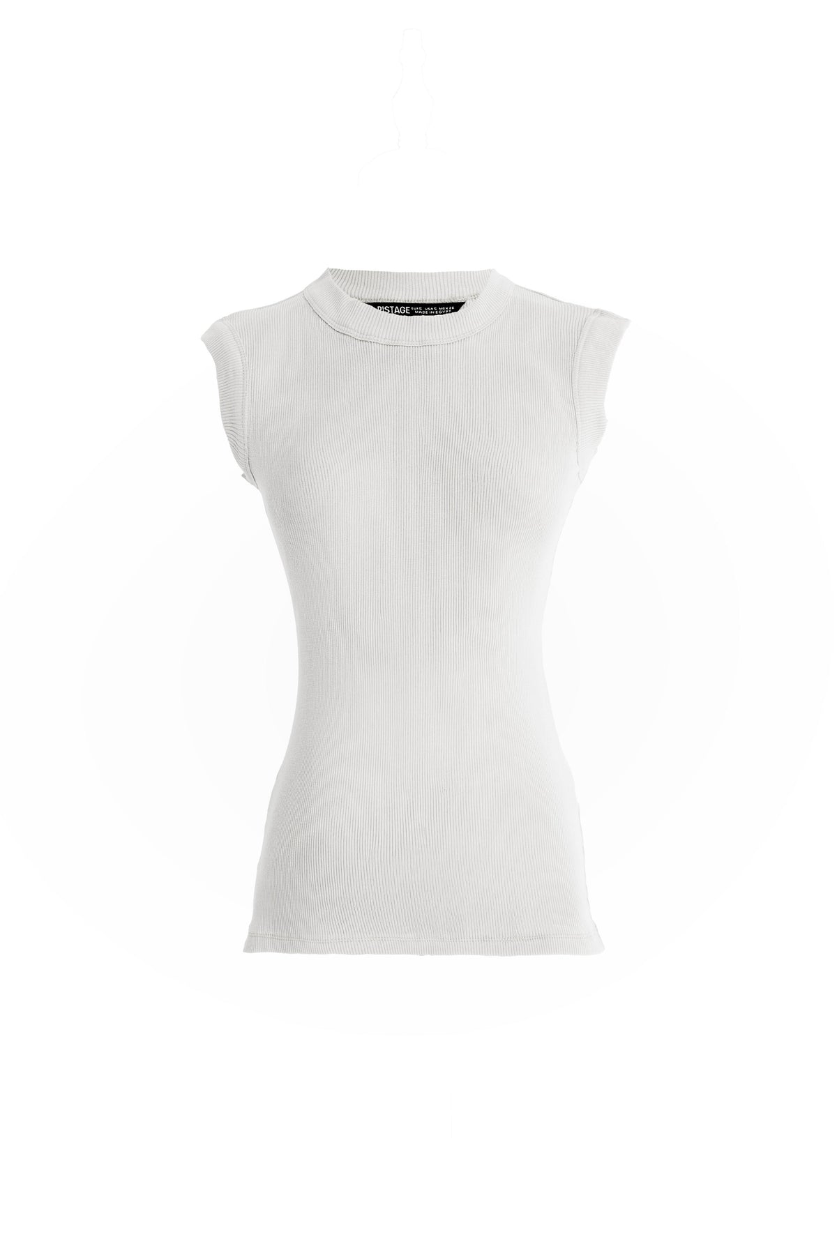 SLEEVELESS RIBBED TOP