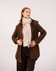 LONG OVERSHIRT-BROWN