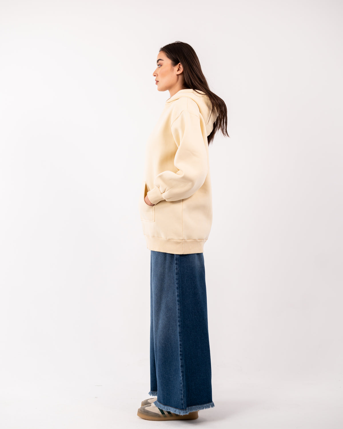 OVERSIZE PLAIN SWEATSHIRT-PAIGE