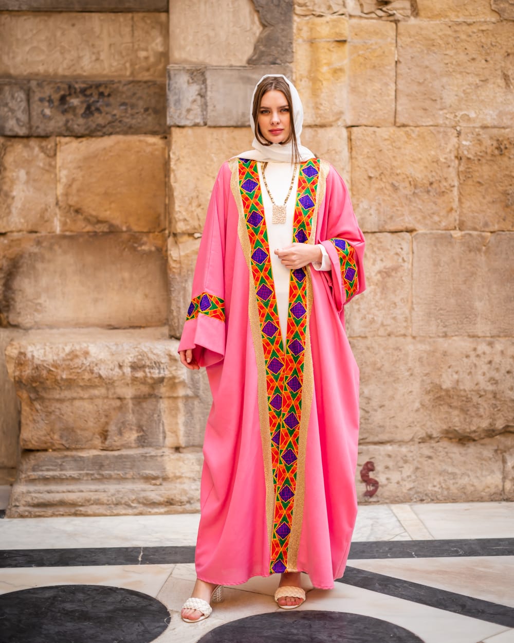 EMBROIDERED ABAYA-FOSHIA